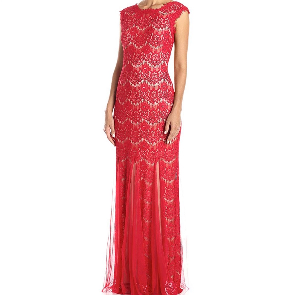 Betsy & Adam Red Gown/Dress